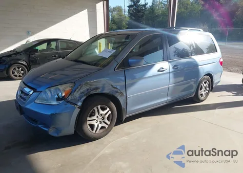 2006 Honda Odyssey Ex from USA, damaged, VIN 5FNRL38446B060235